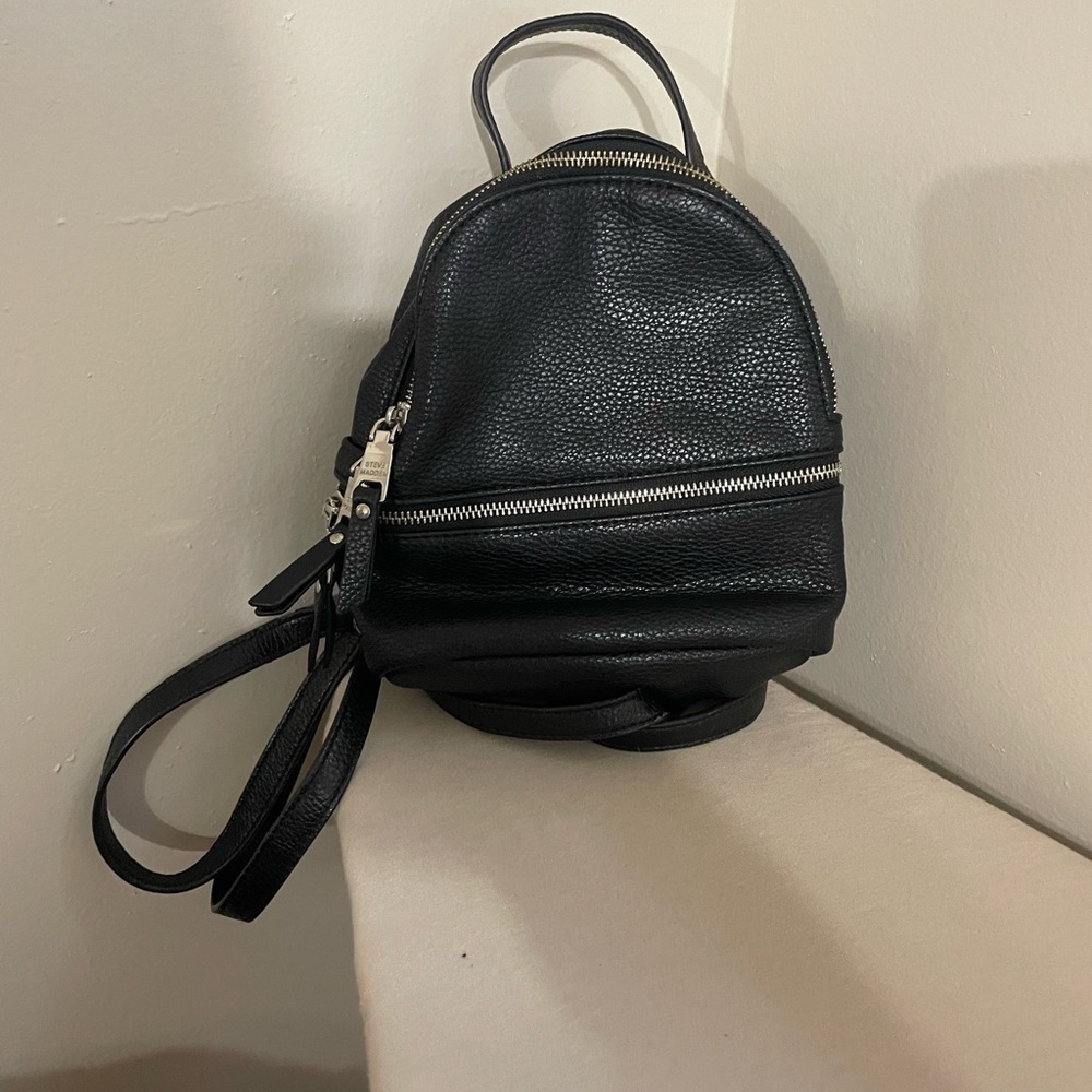 Black Mini Backpack - image 1